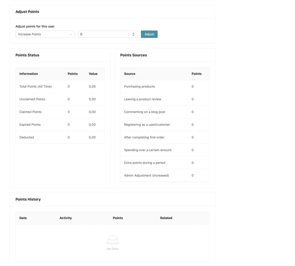 specifieke klanten bekijken en belonen