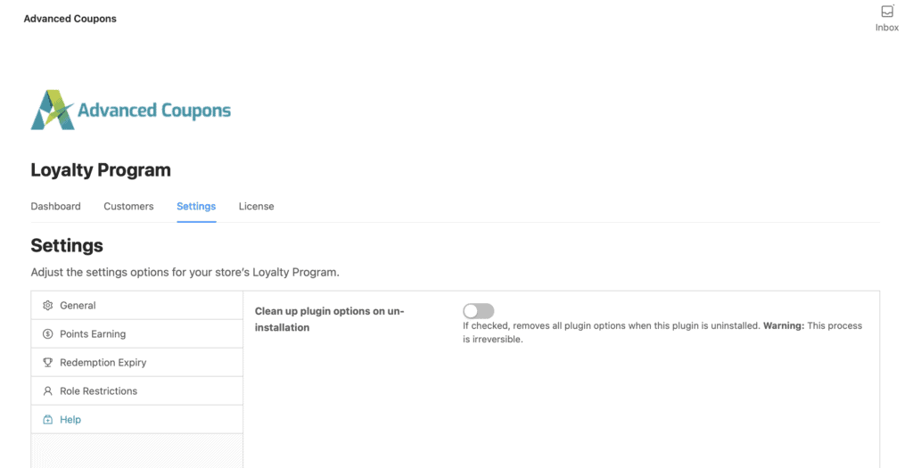 mooie feature die er bij elke plugin zou moeten zijn